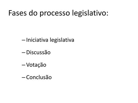 Ppt Parte Ii Processo Legislativo Powerpoint Presentation Free