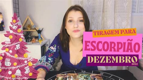 EscorpiÃo ♏️ Dezembro 2022 Mais Intuitivos Do Que Nunca