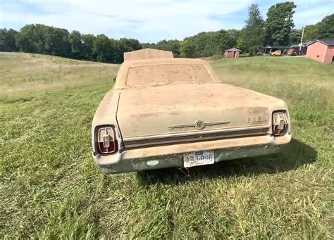 Forgotten Ford Ltd Spent Years In A Barn Gets First Wash