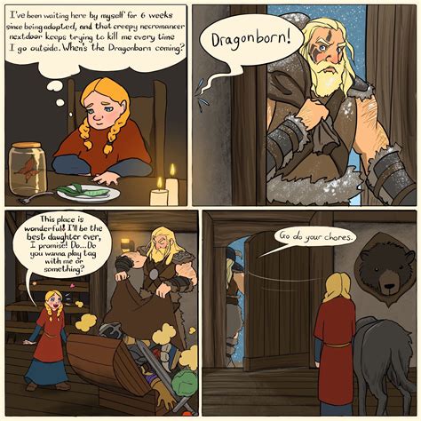 Skyrim Comic Artofit