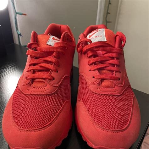 Nike Air Max Tonal Red No Box Mens Size Worn Depop