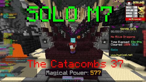 Solo M At Cata Hypixel Skyblock Youtube