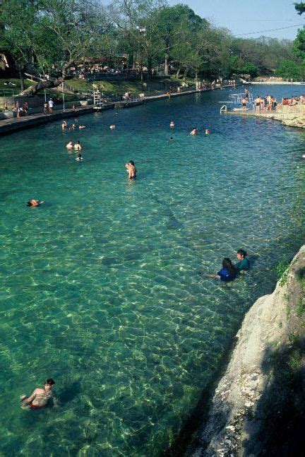 Barton Springs Is A Massive 3 Acre Spring Fed Swimming Pool Open Year