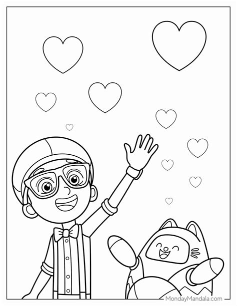 Blippi Coloring Pages Free Pdf Printables Artofit