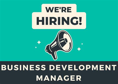 Now Hiring Business Development Manager Australiance Talent