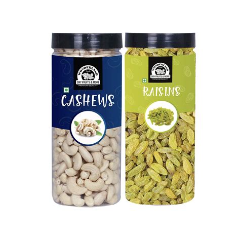 WONDERLAND FOODS Premium Dry Fruits Combo Pack Of 500g Cashew 500g