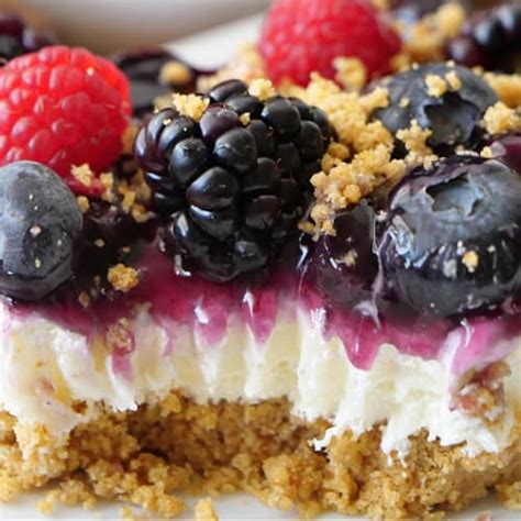 Mixed Berry Dessert Deliciously Seasoned