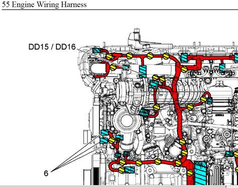 Diagrama De Motor Dd15 Detroit Diesel Dd13 Dd15 Dd16 Epa07-1