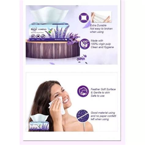 Carina Soft Travel Pack Facial Tissue Sheets X Packs Lazada