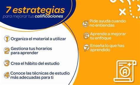 7 estrategias para mejorar el rendimiento académico Mundana