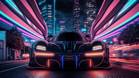 For PC AI Generated Car Background Wallpaper 4K Heroscreen Free