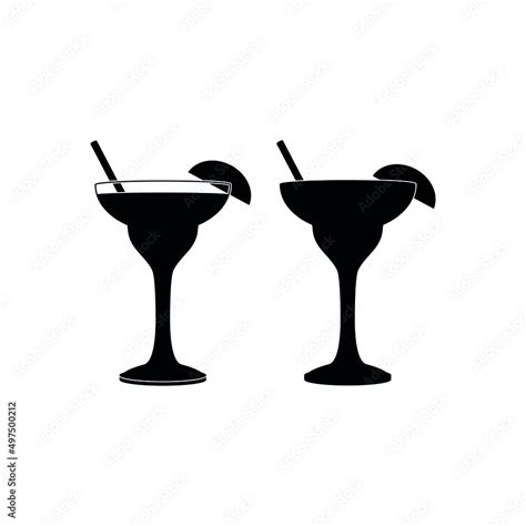 Margarita Glass Vector