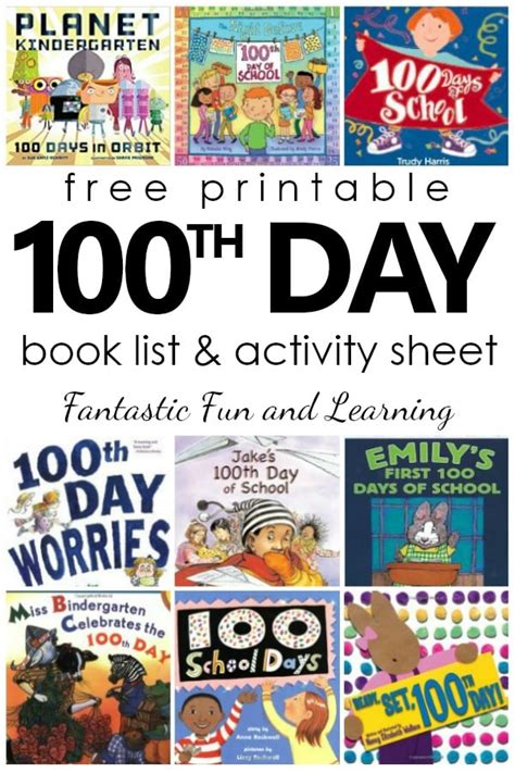 100th Day of School Books - Fantastic Fun & Learning