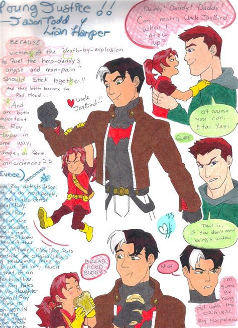 Young Justice!! Jason Todd y Lian Harper by BobsCookie Young Justice ...