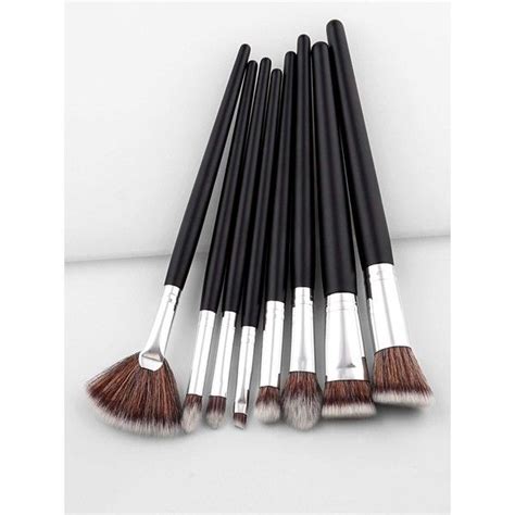 Shein Sheinside Two Tone Handle Professional Makeup Brush Set Pen