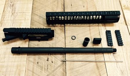 Inch Complete Upper Build Kit With Match Grade V Aac Black