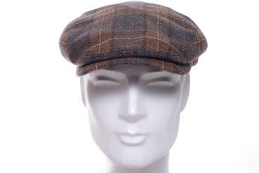 Hut M Hlenbeck Shop Stetson Driver Cap Check Braun Grau