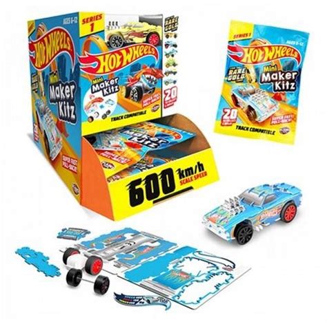 Hot Wheels Saszetka Niespodzianka Mini Maker Kitz