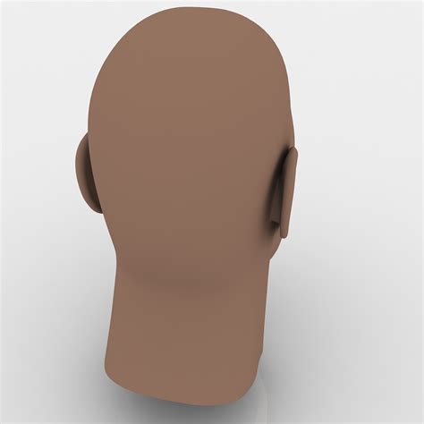 人头 3D模型 10 obj unknown dxf dwg 3ds max Free3D