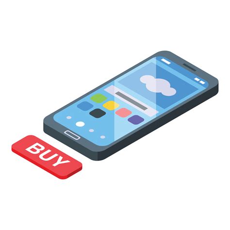 Buy phone icon isometric vector. Shop retail 14825141 Vector Art at Vecteezy