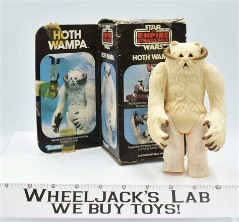 Wampa Snow Monster Complete W/Box Star Wars ESB 1981 Kenner Action ...