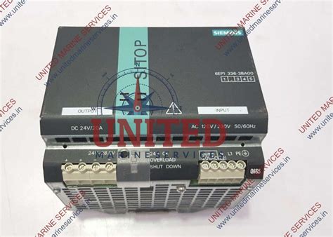 Siemens Sitop Modular Power Supply Ep Ba United Marine Services