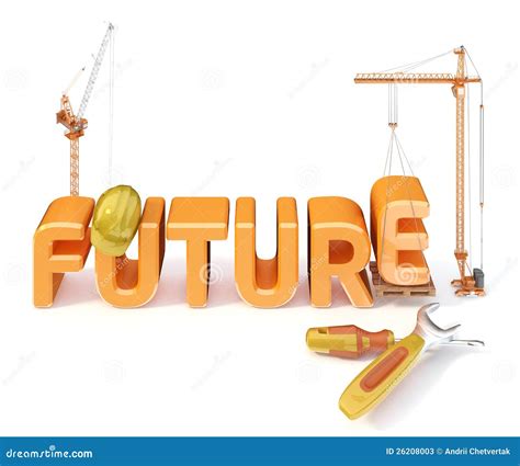 Building A Future Stock Illustration Illustration Of Event 26208003