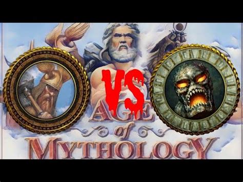 Age Of Mythology Gameplay 1v1 Ep 3 Thor Vs Kronos Hard Difficulty