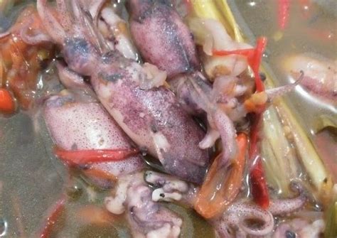 Resep Cumi Bumbu Hitam Pedas Oleh Indah Yuliah Cookpad