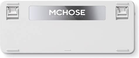 MCHOSE X75 V2 75 Mechanical Keyboard Hyacinth Switch Gasket Mount Hot Swappable N Key