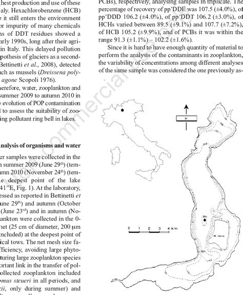 Lake Iseo and its location in Italy. The black dot on the lake Iseo map ...