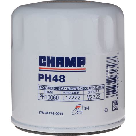 Champ Oil Filters Oil