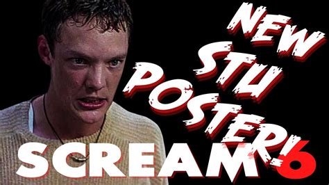 Scream 6 Breaking News New Poster Featuring Stu Macher Youtube