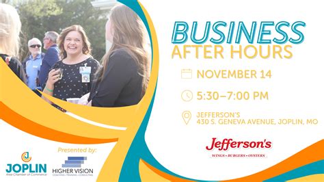 Joplin Area Chamber Of Commerce November 2023 Business After Hours