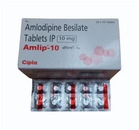 Mg Amlodipine Besilate Tablets At Box In Nagpur Id