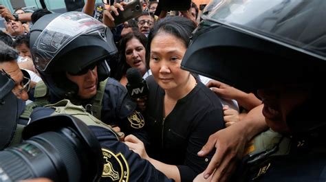 Keiko Fujimori regresa a prisión por blanqueo de dinero y obstrucción a