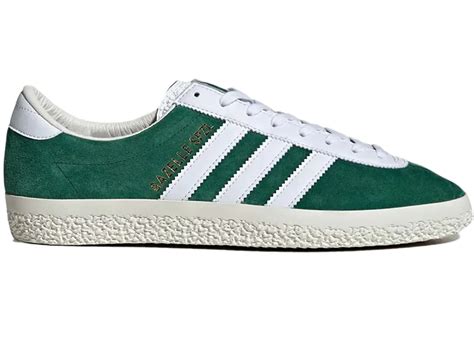 adidas Gazelle SPZL Dark Green White Men's - IF5787 - US