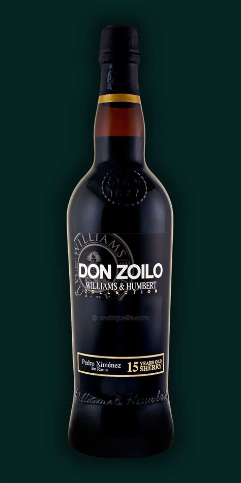 Don Zoilo Williams Humbert Collection Pedro Ximenez 15 Years 15 50