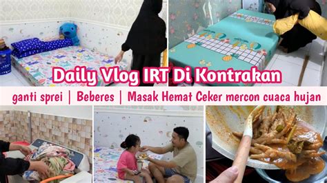 Daily Vlog Irt Di Kontrakan Sederhana Youtube