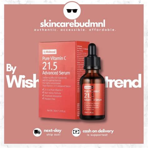 By Wishtrend Pure Vitamin C 21 5 Advanced Serum 30ml By Skincarebudmnl