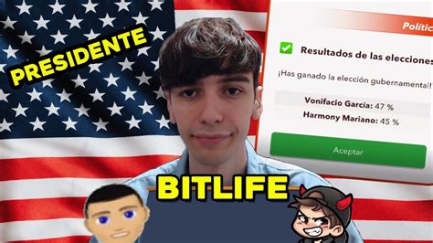 COMO SER PRESIDENTE en BITLIFE Gameplay Español 2024 YouTube