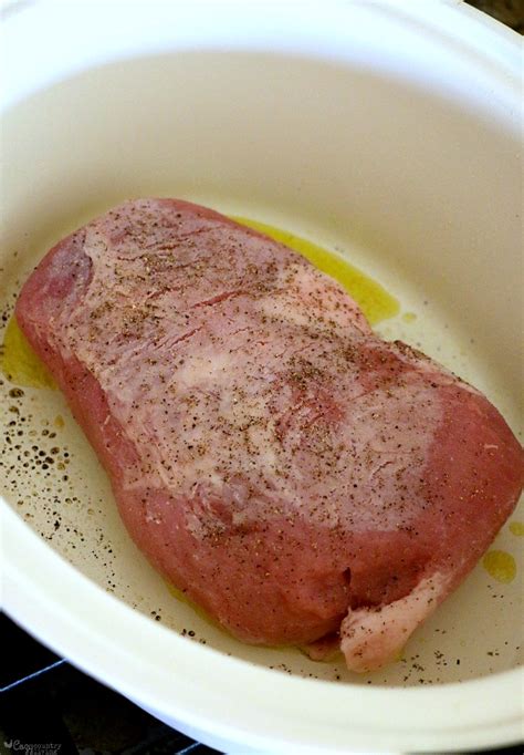 Slow Cooker Pork Sirloin Roast with Vegetables - Cozy Country Living