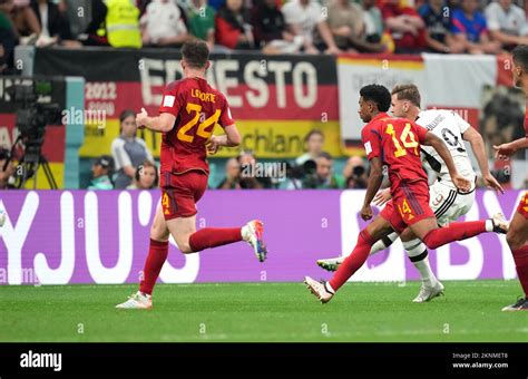 Germany S Niclas Fullkrug Scores Their Side S First Goal Of The Game