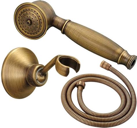 Soffione Doccia Set Doccia Telefono Doccia Retr In Ottone Con