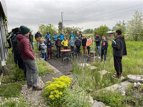 Pro Riet Naturgartenkurs stösst auf grosses Interesse Verein PRO RIET