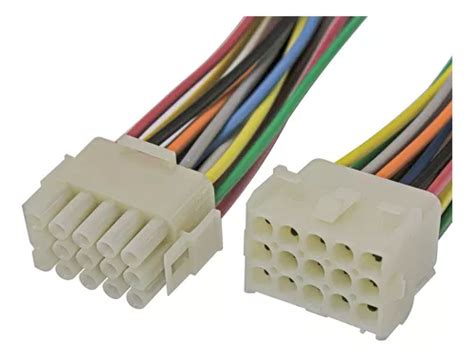 Conector Hylok 15 Vias Macho Fêmea Ete7563chi Frete grátis