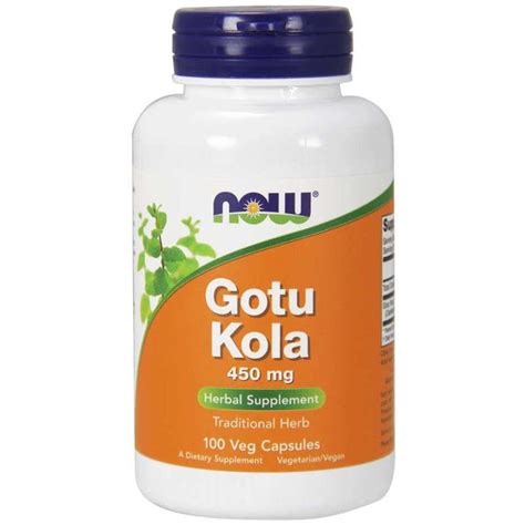 Wsparcie M Zgu W Krota Azjatycka Now Foods Gotu Kola Mg Kaps