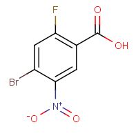 355423 16 4 Cas No 4 Bromo 2 Fluoro 5 Nitrobenzoic Acid Apollo