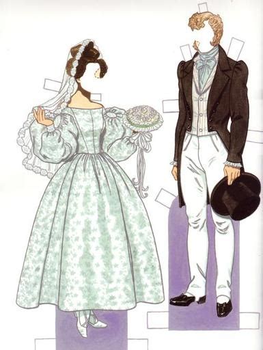 Bride And Groom Fashion Paper Dolls Tom Tierney Бумажные куклы