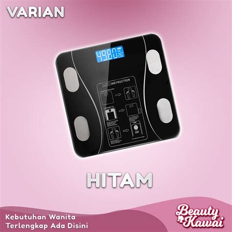 Jual Timbangan Badan Digital Bluetooth Body Fat Smart Scale Rumah